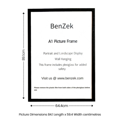 A1 Frame (With Text)