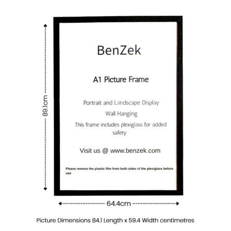 A1 Frame (With Text)
