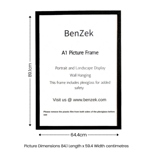 A1 Frame (With Text)