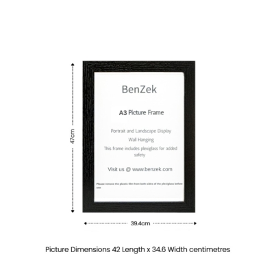 A3 Frame (With Text)