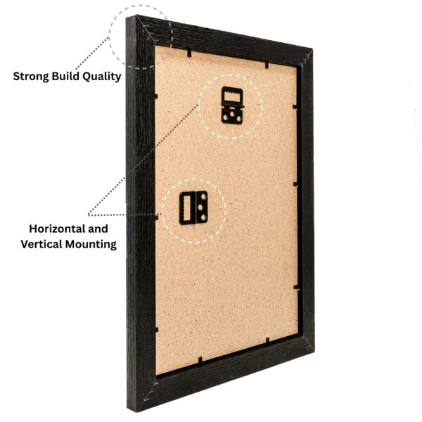 black wooden photo frame UK